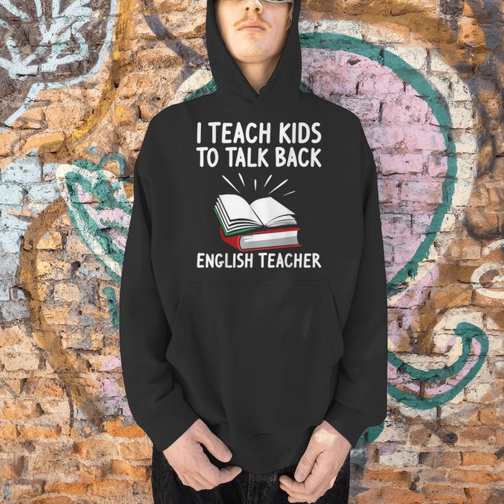 English Teacher Outfit Book Graphic English Grammar Lessons For Men Women Men Hoodie