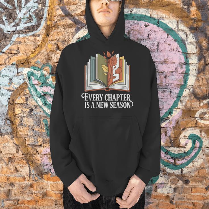 Every Chapter Is A New Season Autumn Book Lover Men Hoodie Every Chapter Is A New Season Autumn Book Lover Men Hoodie