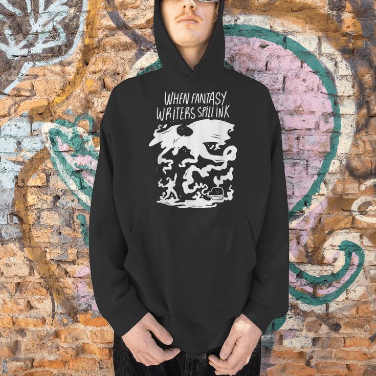 Fairytale & Sagen Book Author Fantasy Inkfleck Dragon Fans Men Hoodie Fairytale & Sagen Book Author Fantasy Inkfleck Dragon Fans Men Hoodie