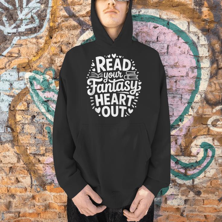Fantasy Books Enthusiasts Men Women Kids Book Club Bookworm Men Hoodie