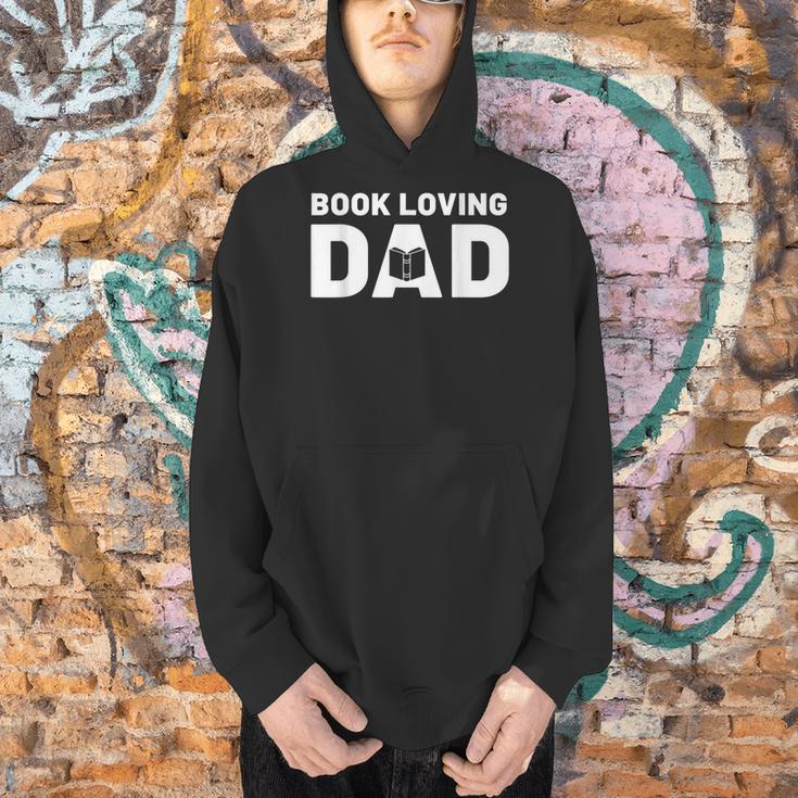Fathers Day Book Loving Dad Reading Lover Proud Dad Men Hoodie
