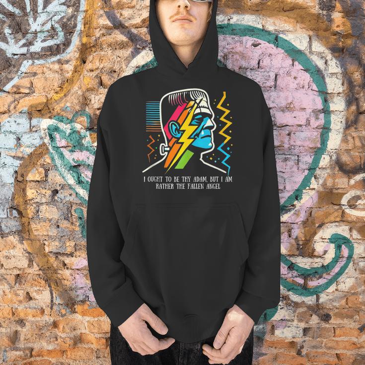 Frankenstein I Ought To Be Thy AdamFallen Angel Book Quote Men Hoodie