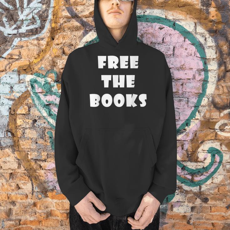 Free The Books Men Hoodie