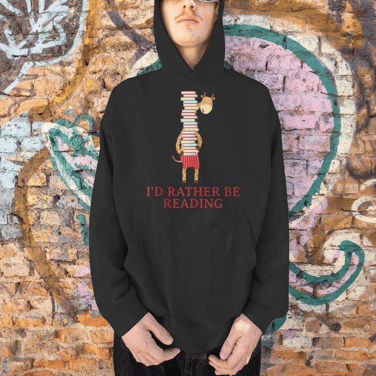 Giraffe Book Lovers I'd Rather Be ReadingShirt Men Hoodie Giraffe Book Lovers I'd Rather Be ReadingShirt Men Hoodie