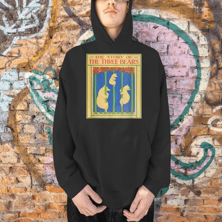 Goldilocks And The Three Bears Book Cover Men Hoodie