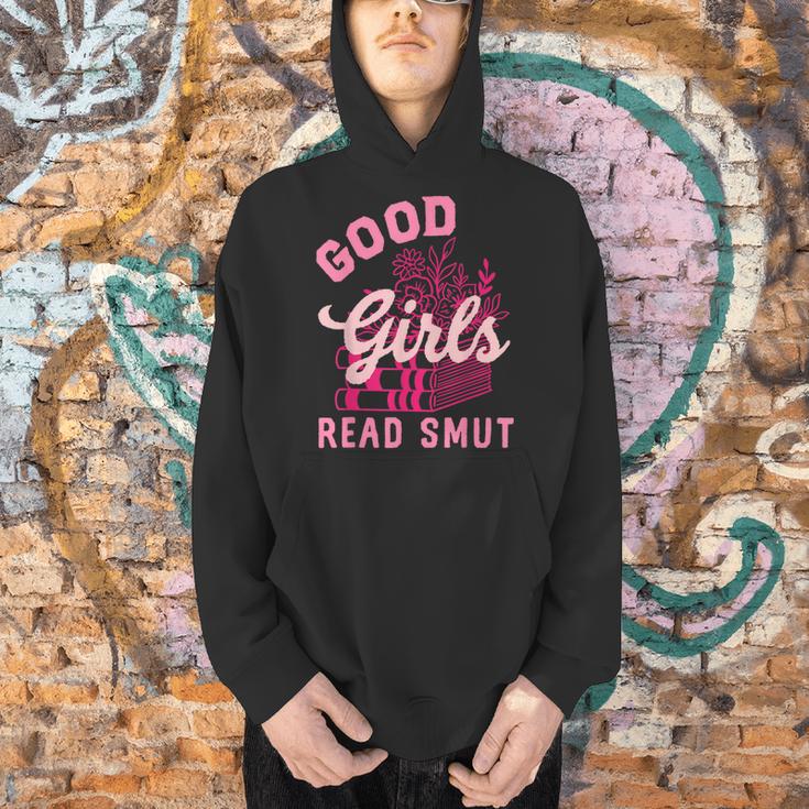 Good Girls Read Dirty Books Smutt Book Lover Women Spicy Men Hoodie