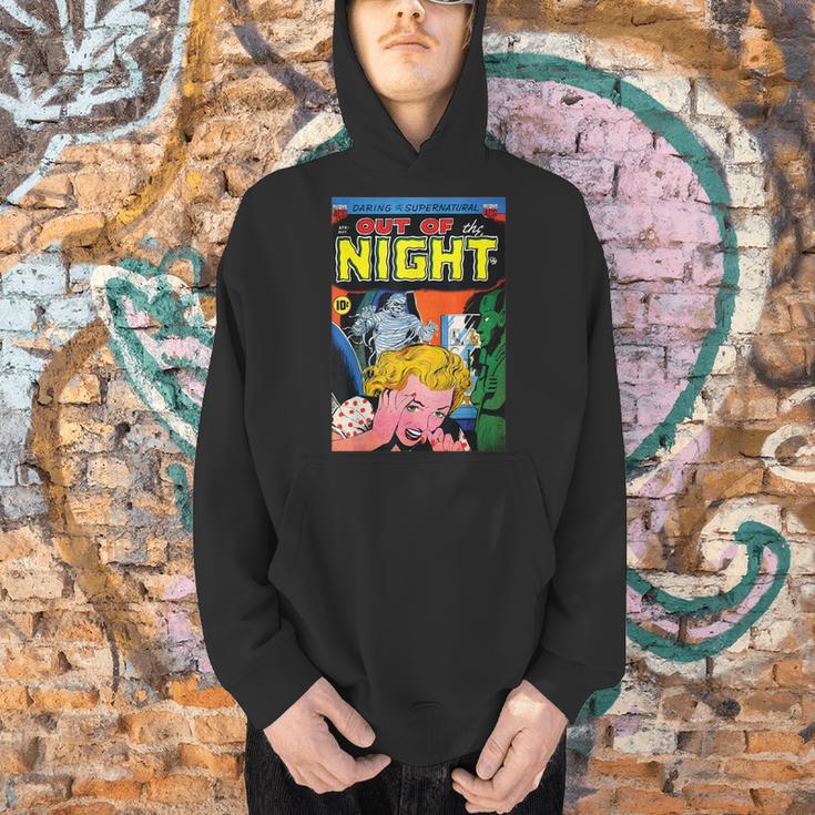 Halloween Horror Vintage Mummy Zombie Comic Book Retro Men Hoodie Halloween Horror Vintage Mummy Zombie Comic Book Retro Men Hoodie