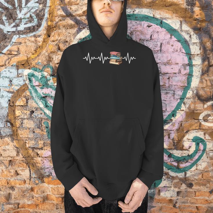 Heartbeat Book Men Hoodie