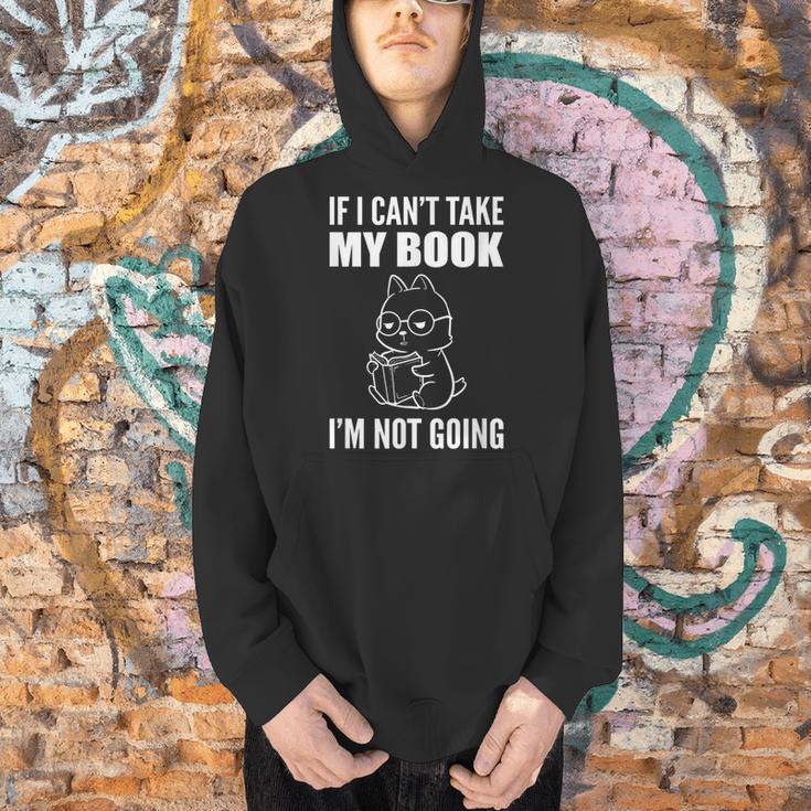 I'm Not Going Book Enthusiast Men Hoodie