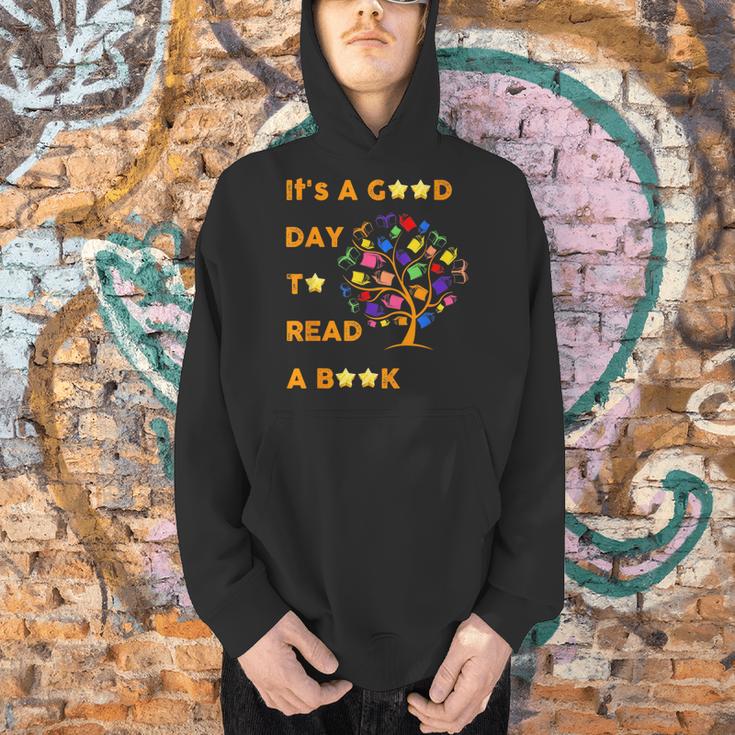 It's a Good Day To Read a Book Children's Book Week- Fall Men Hoodie