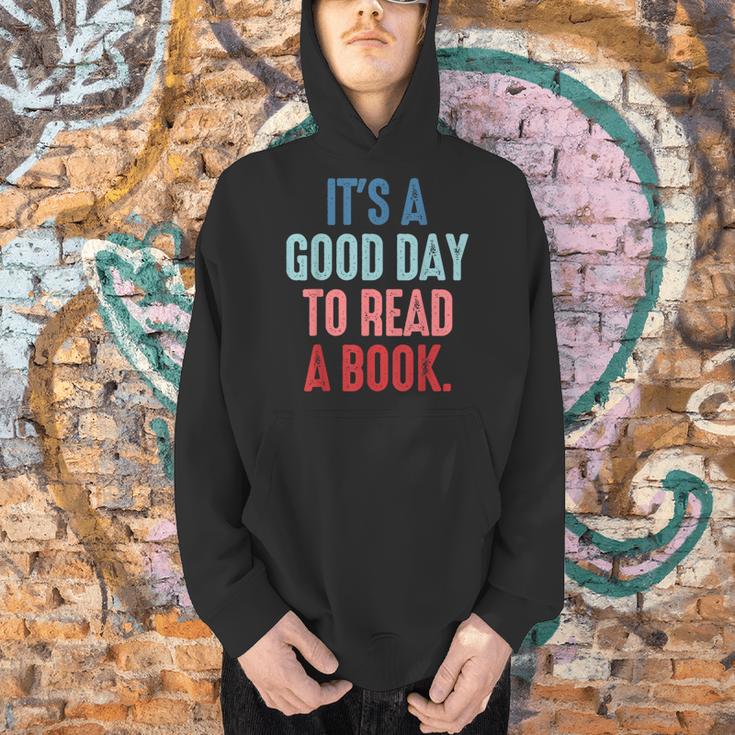 It's A Good Day To Read A Book Book Lover Men Hoodie It's A Good Day To Read A Book Book Lover Men Hoodie