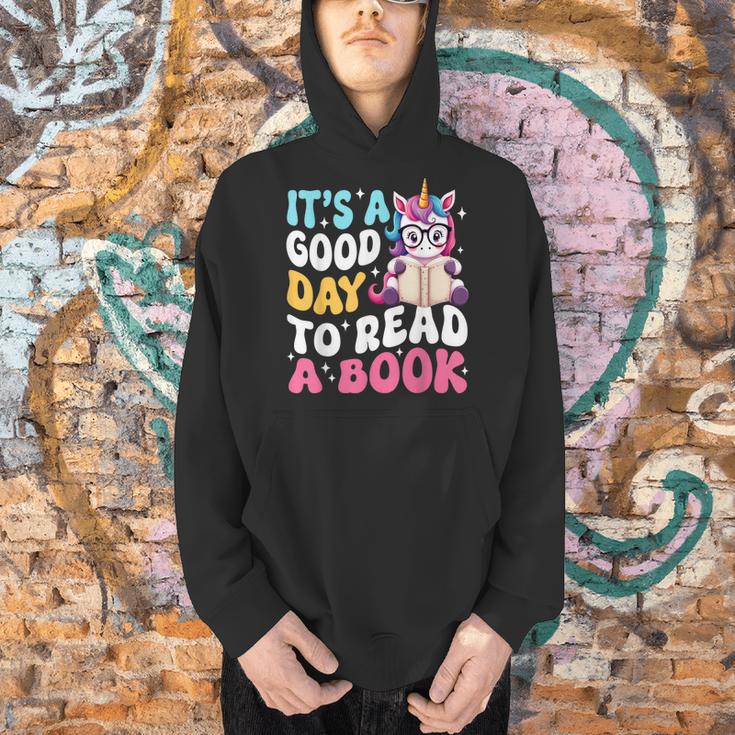 It's a Good Day To Read a Book World Book Day Costume Kids Men Hoodie It's a Good Day To Read a Book World Book Day Costume Kids Men Hoodie