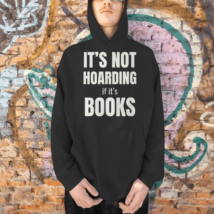 It's Not Hoarding Books Book Collector Men Hoodie