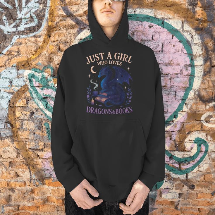 Just a Girl Who Loves Dragons And Books Fantasy Men Hoodie Just a Girl Who Loves Dragons And Books Fantasy Men Hoodie
