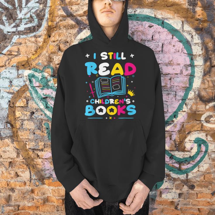 Kindergarten Teacher I Still Read Childrens Books Men Hoodie Kindergarten Teacher I Still Read Childrens Books Men Hoodie