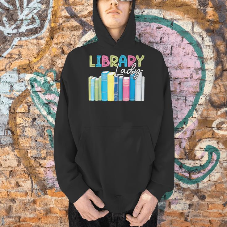 Library Lady Librarian Book Lover Men Hoodie