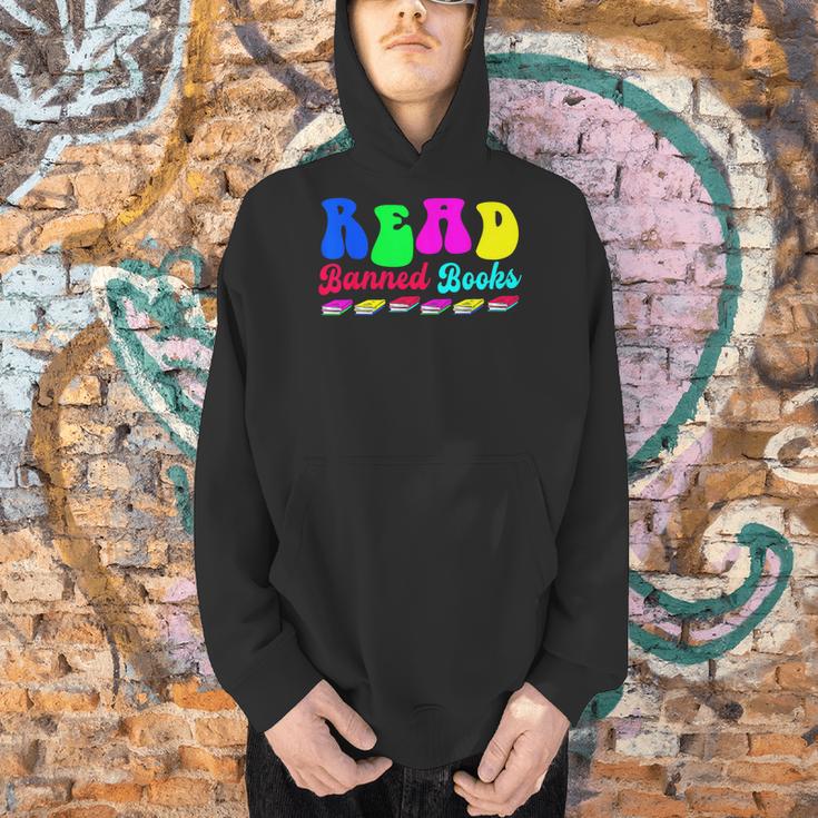 Library Read Banned Books Men Hoodie