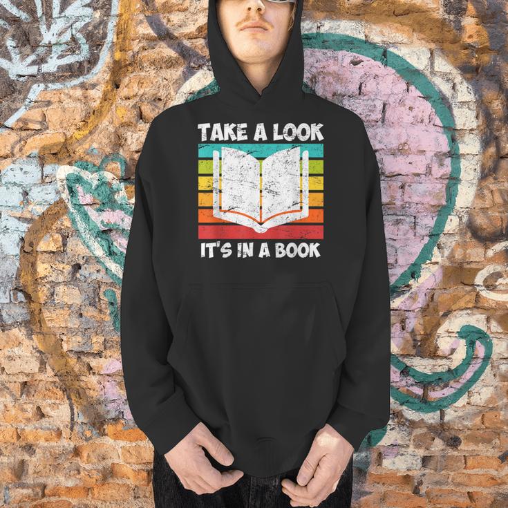 Take a Look Its In a Book Men Hoodie Take a Look Its In a Book Men Hoodie