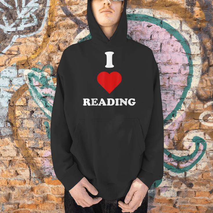 I Love Reading Books Reading Men Hoodie