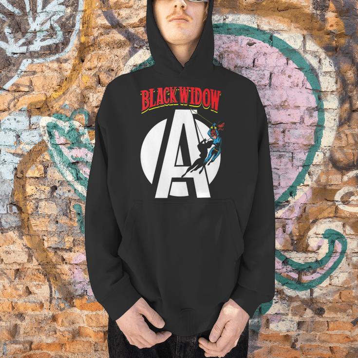 Marvel Avengers Retro Widow Comic Book Men Hoodie