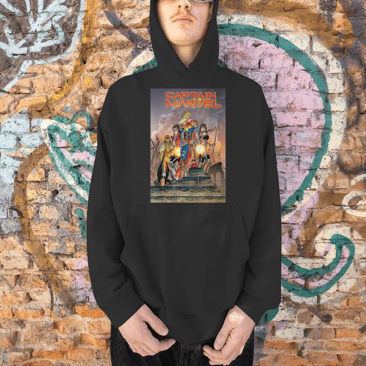 Marvel Comixology Captain Marvel Revolution Comic Book Cover Men Hoodie