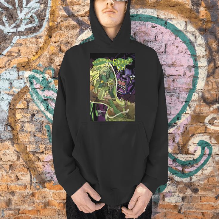 Marvel Comixology Squirrel-Girl And Kang Comic Book Cover Men Hoodie