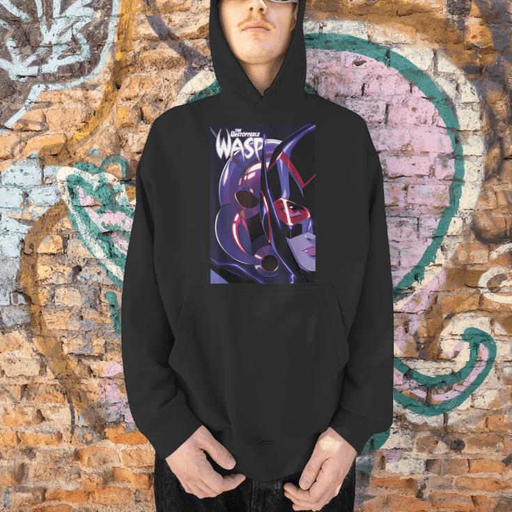 Marvel Comixology Wasp The Attack Of AIM Comic Book Cover Men Hoodie