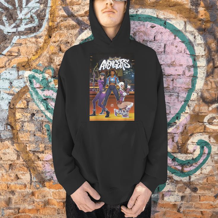 Marvel Comixology West Coast Avengers 8 Comic Book Cover Men Hoodie