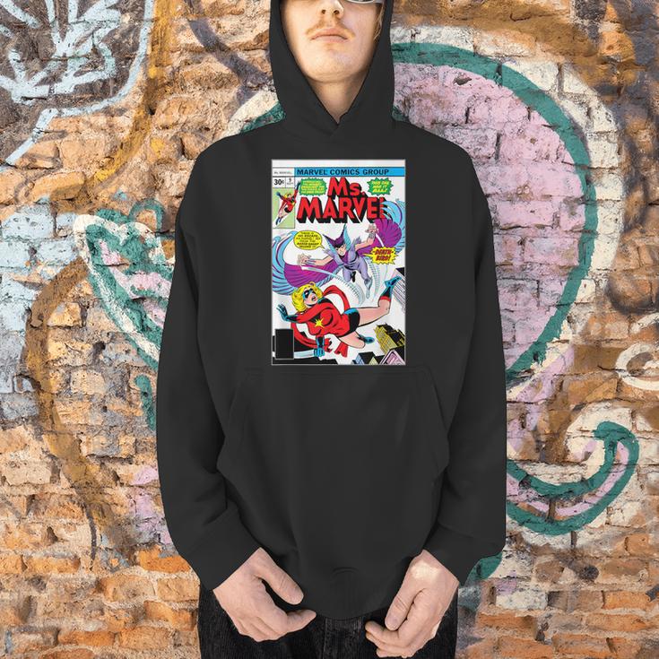 Marvel X-Men Ms Marvel Vs Death-Bird Comic Book Cover Men Hoodie Marvel X-Men Ms Marvel Vs Death-Bird Comic Book Cover Men Hoodie