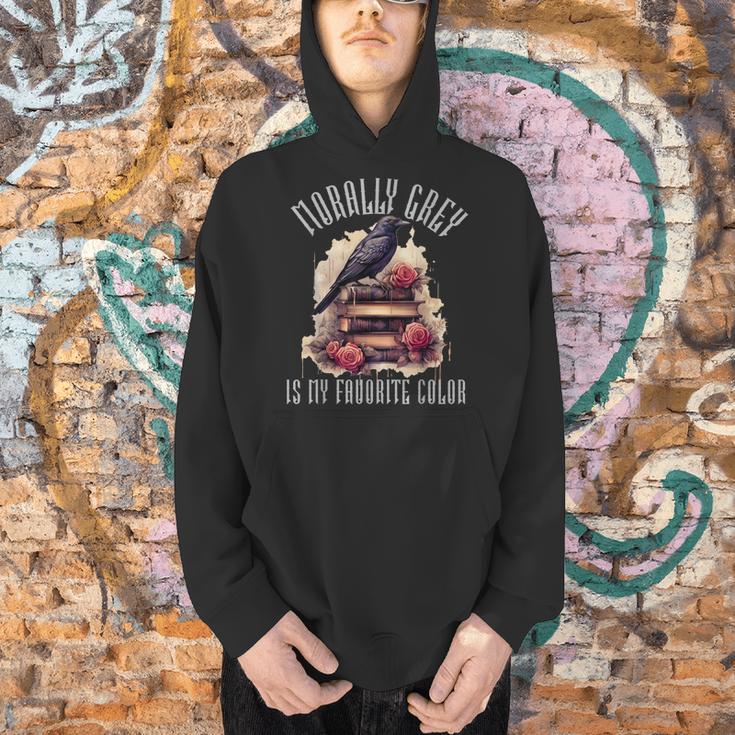 Morally Grey Is My Favorite Color Spicy Book Lovers Women Men Hoodie Morally Grey Is My Favorite Color Spicy Book Lovers Women Men Hoodie