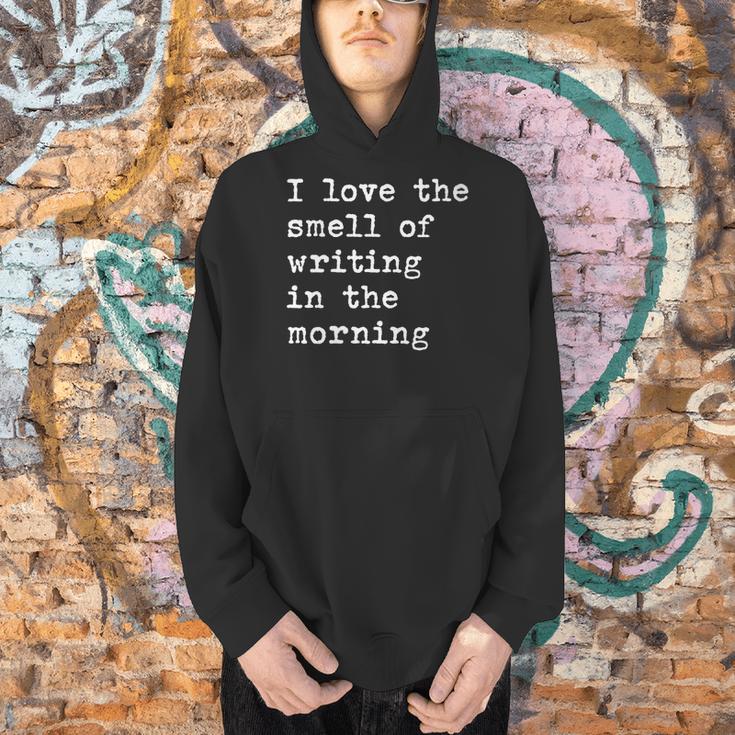 Morning Writing Author Book Journalist Novelist Men Hoodie Morning Writing Author Book Journalist Novelist Men Hoodie