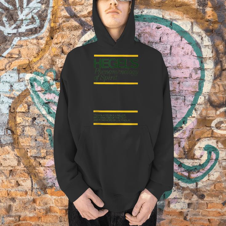 The Phenomenology Of Spirit Hegel Book Cover Men Hoodie