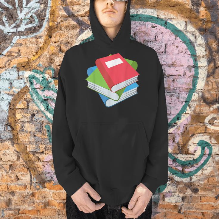 Pile Of Books Stack Of Books Costume Men Hoodie
