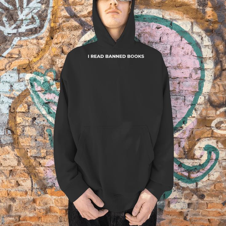 I Read Banned Books Narration Men Hoodie