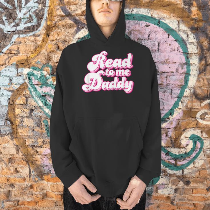 Read To Me Daddy Cute Book Lover Men Hoodie