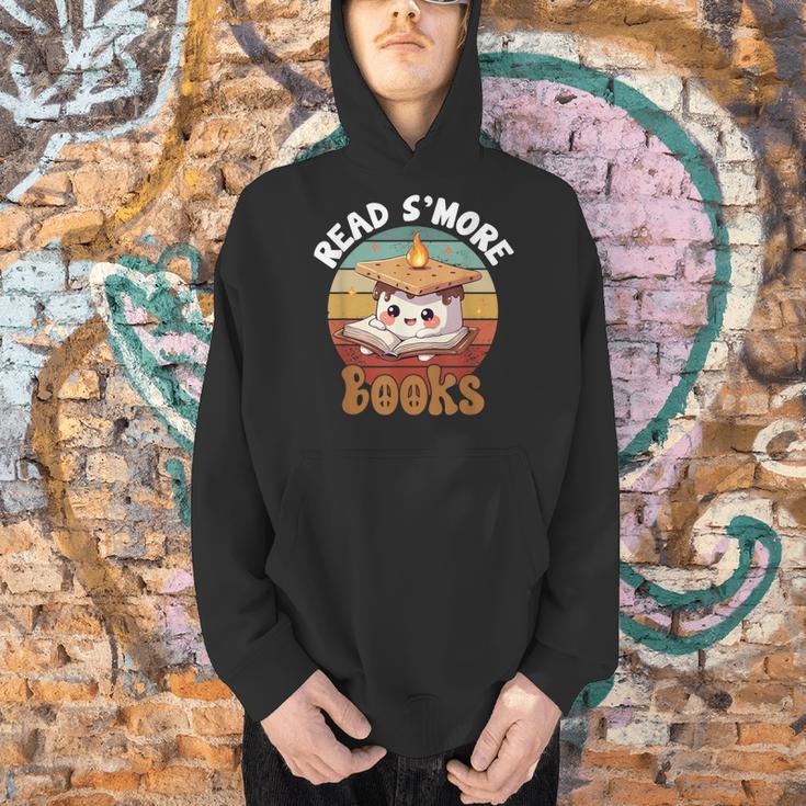 Read S'More Book Marshmallow Book Reading Lover Men Hoodie