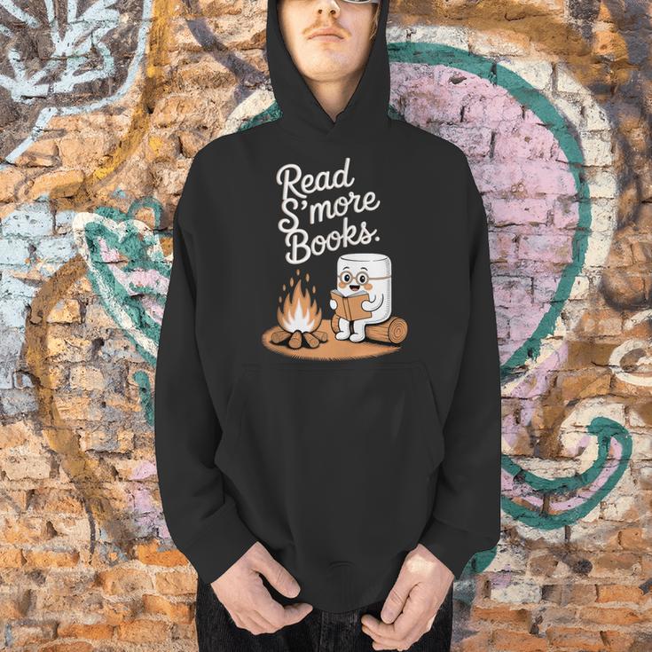 Read S'More Books Camping Outdoors Reading Campfire Smores Men Hoodie Read S'More Books Camping Outdoors Reading Campfire Smores Men Hoodie