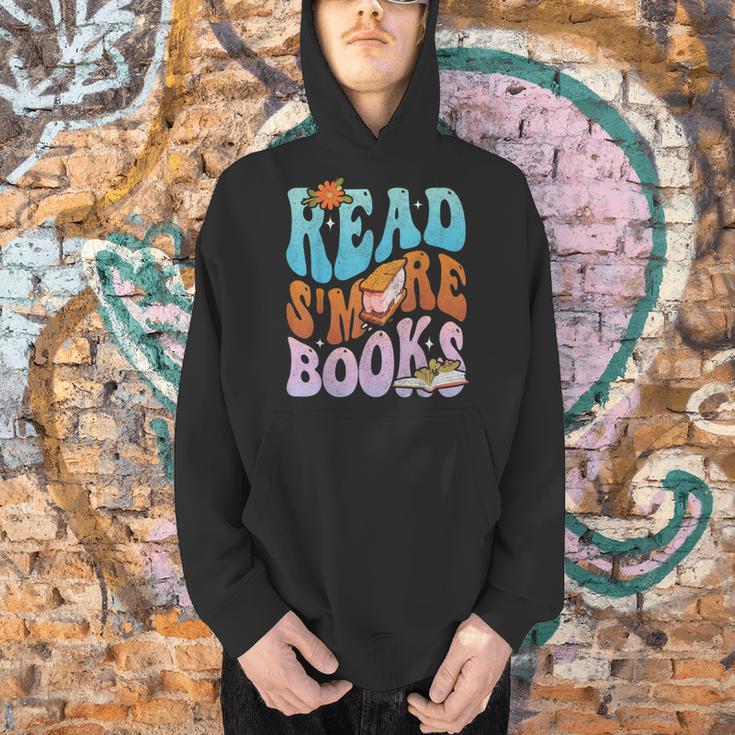 Read S'More Books Cute Campfire For Book Love Men Hoodie