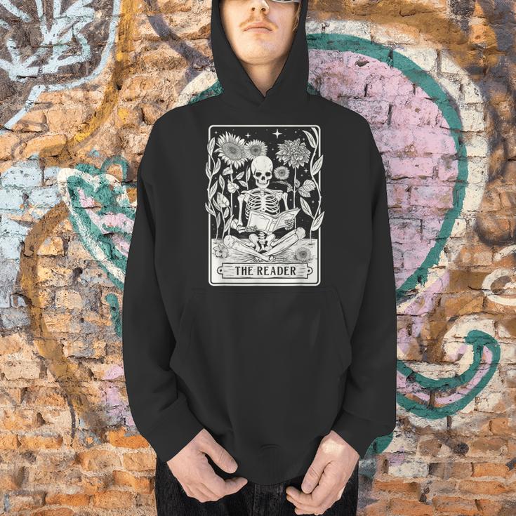 The Reader Book Lover Reading Bookworm Reader Men Hoodie