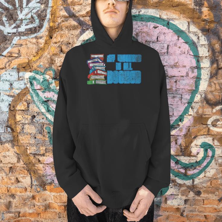 Reading Books Joke My Weekend Is All Booked Bookworm Reader Men Hoodie