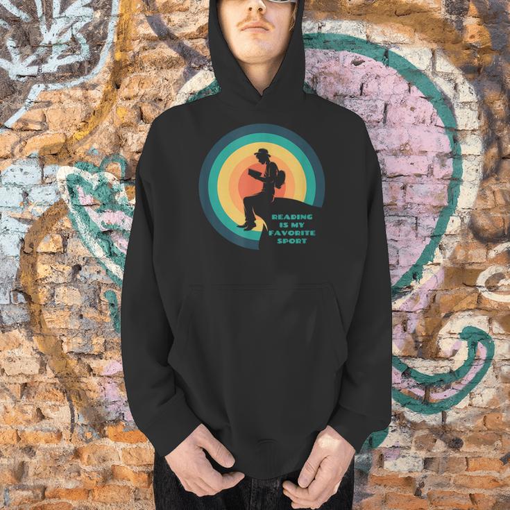READING IS MY FAVORITE SPORT FUN BOOK LOVER Men Hoodie