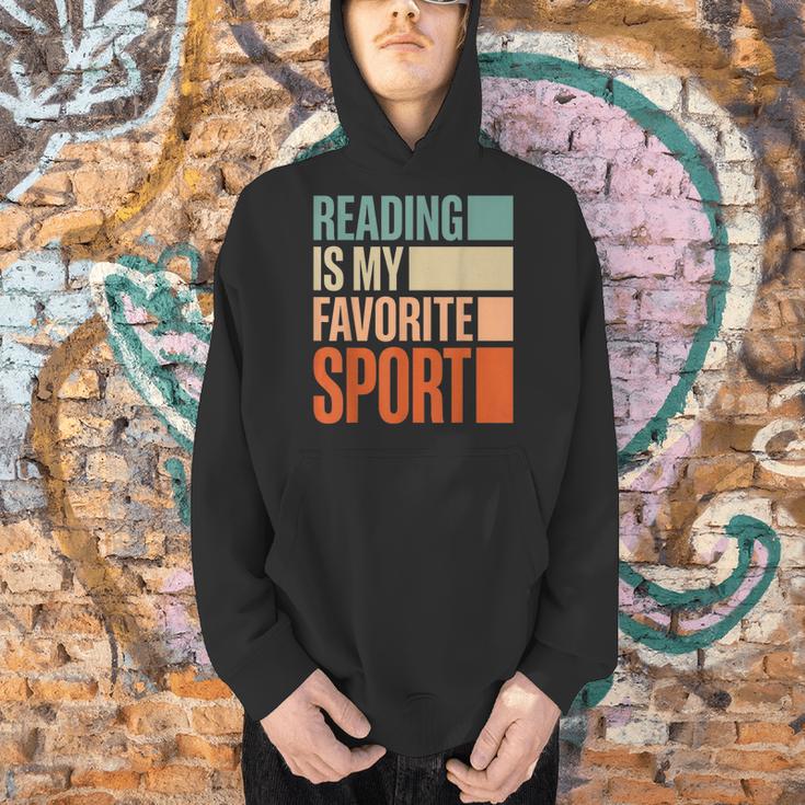 Reading Is My Favorite Sport Reader Book Worm Men Hoodie