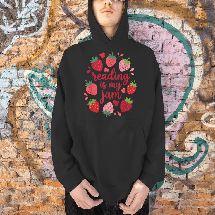 Reading Is My Jam I Love To Read Books Lover Girl Men Hoodie