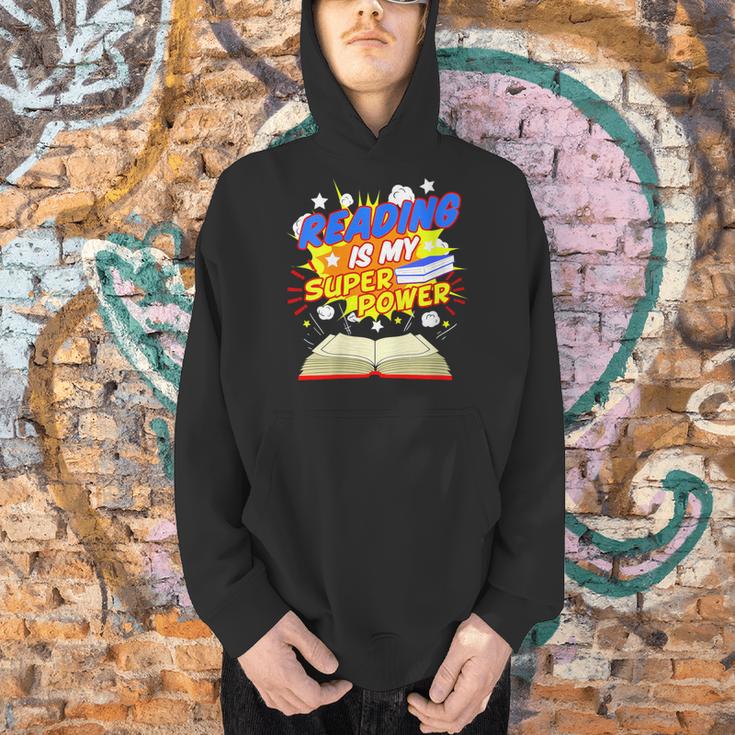 Reading Is My Superpower Comic Book Men Hoodie Reading Is My Superpower Comic Book Men Hoodie