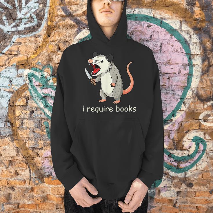 I Require Books Men Hoodie I Require Books Men Hoodie