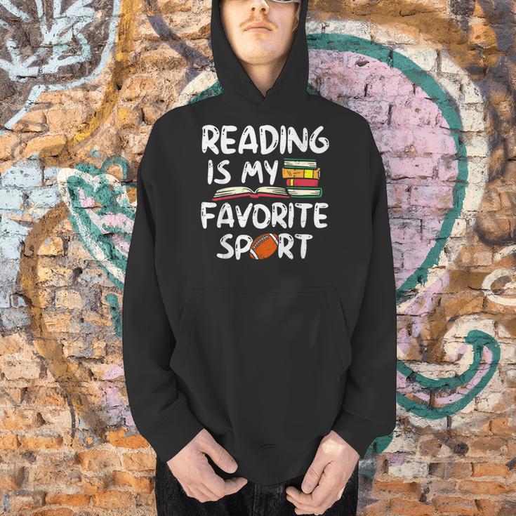 Retro Reading Is My Favorite Sport Football World Book Day Men Hoodie Retro Reading Is My Favorite Sport Football World Book Day Men Hoodie