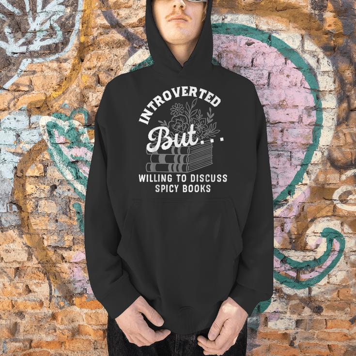 Romance Reader Spicy Book Merch Book Lovers Bookish Women Men Hoodie