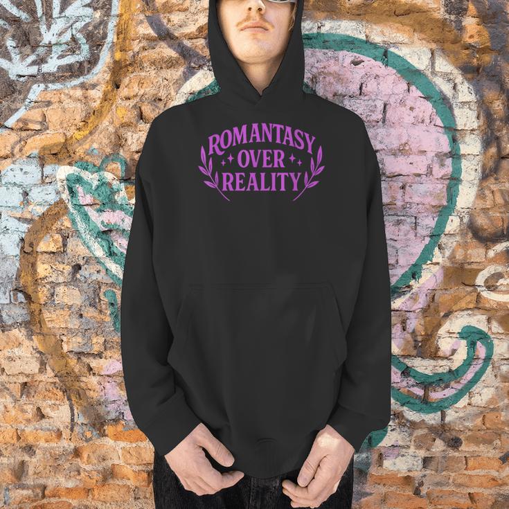 Romantasy Book Reader Aesthetic With Fantasy Feels Men Hoodie