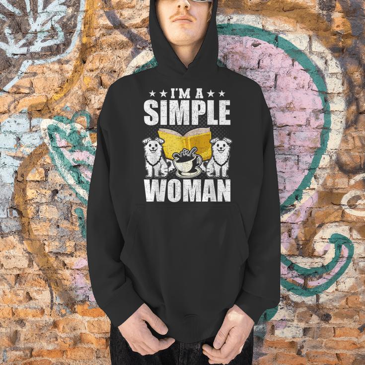 I Am a Simple Woman Book Lover Read Men Hoodie