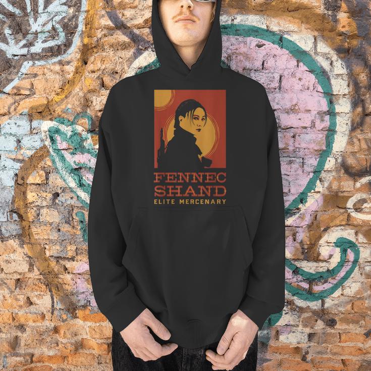 Star Wars The Book Of Boba Fett Elite Mercenary Poster Men Hoodie
